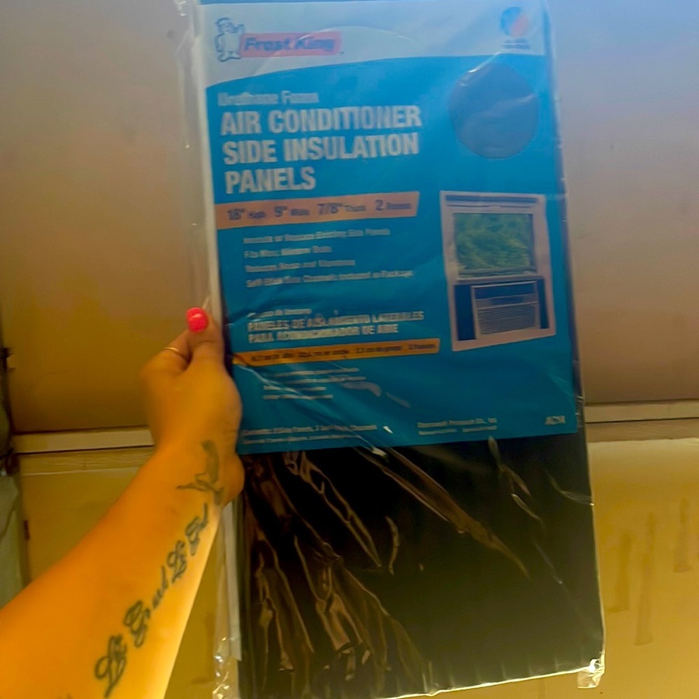 Frost king urethane foam side insulation panels